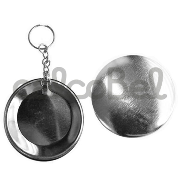 BOTON LLAVERO 2"1/4 (diámetro 56mm.) x 1 unidad