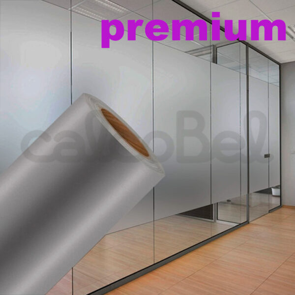 Vinilo Esmerilado GRIS / FROSTED McCal 90cm. de ancho x 1m. lineal